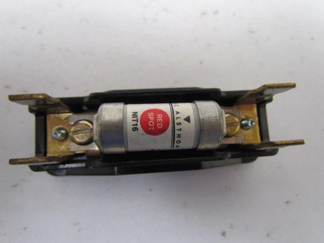 Red Spot Bussmann Type RS20 BS88 Fuse Holder 20 Amp 600VAC w/16A Fuse lot of 13