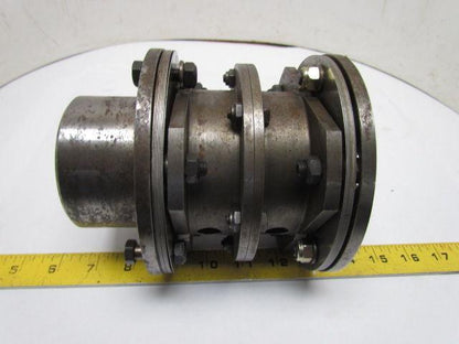 Rexnord 200-SER-54 Custom Flexible Disc Coupling Insulated 1-3/8"x1-1/4" Bores