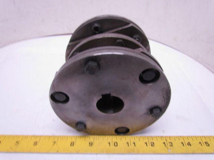 Rexnord 200-SER-54 Custom Flexible Disc Coupling Insulated 1-3/8"x1-1/4" Bores