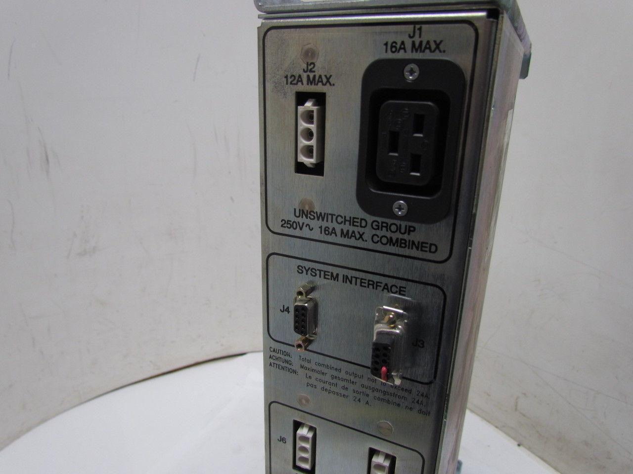 E-M Solutions 3001393-01 Model 10 Power Sequencer 200-240V 47/63Hz 24 Amp