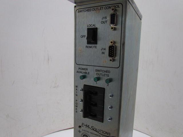 E-M Solutions 3001393-01 Model 10 Power Sequencer 200-240V 47/63Hz 24 Amp