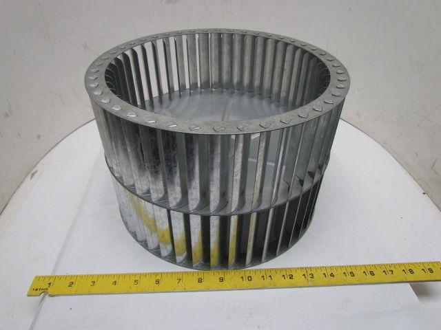 2UTW6 Direct Drive Double Inlet Forward Curve Concave Fan Blower Wheel 12-3/16"