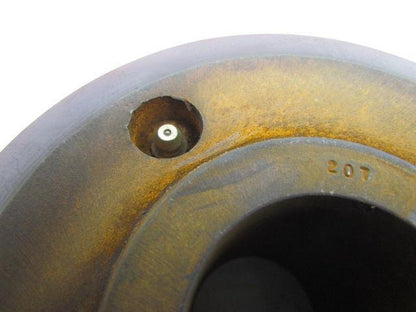 Tire 569 STD Polyurethane Smooth Hard Rubber Load Wheel 6" OD 1.93" 49mm Bore