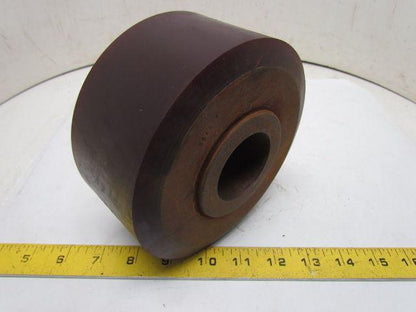 Tire 569 STD Polyurethane Smooth Hard Rubber Load Wheel 6" OD 1.93" 49mm Bore