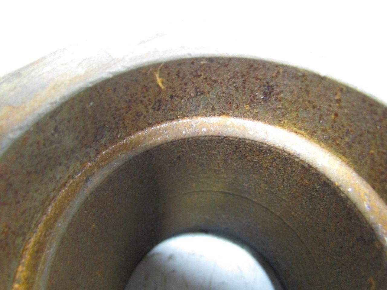 362 0971859 Polyurethane Smooth Hard Rubber Load Wheel 6" OD 4" Wide 2.82" Bore