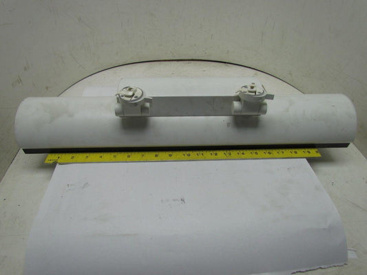 8279EWH FT40DL 2x40W Twin Tube Fluorescent Track Light Fixture Side Mount White
