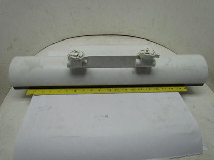 8279EWH FT40DL 2x40W Twin Tube Fluorescent Track Light Fixture Side Mount White