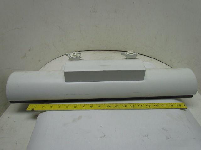 8279EWH FT40DL 2x40W Twin Tube Fluorescent Track Light Fixture Side Mount White