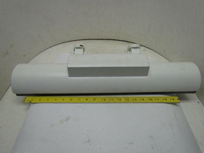 8279EWH FT40DL 2x40W Twin Tube Fluorescent Track Light Fixture Side Mount White