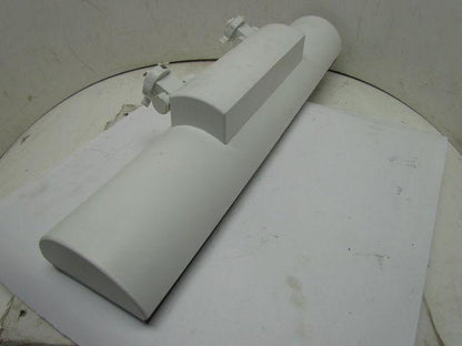 8279EWH FT40DL 2x40W Twin Tube Fluorescent Track Light Fixture Side Mount White