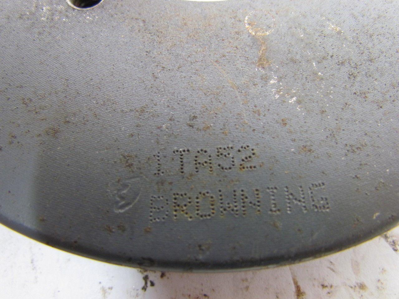 Browning 1TA52 1-Groove Pulley Sheave A-section V-Belt Split Taper Bore 5.43" OD