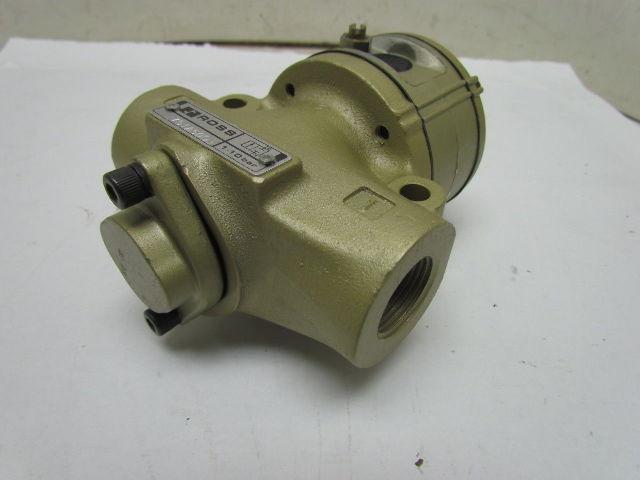 Ross 2751A5003 Inline Valve 2-Way Normally Closed 3/4" NPT NEW 1-10 Bar