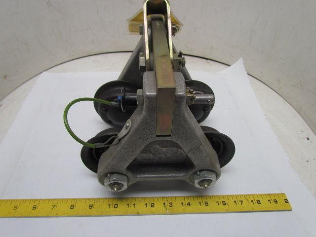 Rose 506266 BeamGlide Trolley Fall Protection 560Lb Max 4" Beam Sz W06
