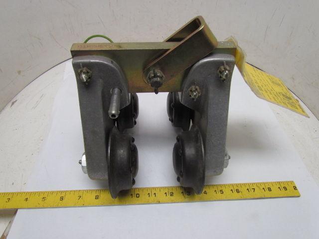 Rose 506266 BeamGlide Trolley Fall Protection 560Lb Max 4" Beam Sz W06