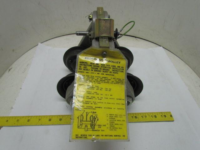 Rose 506266 BeamGlide Trolley Fall Protection 560Lb Max 4" Beam Sz W06