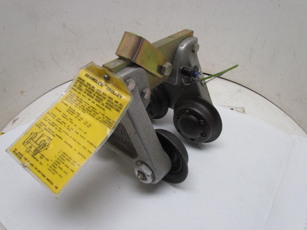Rose 506266 BeamGlide Trolley Fall Protection 560Lb Max 4" Beam Sz W06