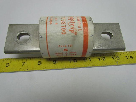 Gould Shawmut A70QS700 Amp-Trap Semiconductor Protection Fuse 700A Type 4
