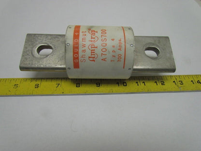 Gould Shawmut A70QS700 Amp-Trap Semiconductor Protection Fuse 700A Type 4