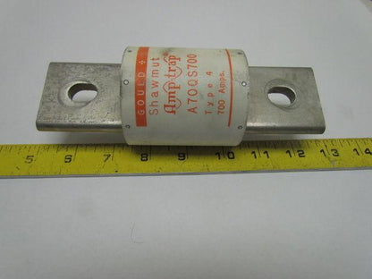 Gould Shawmut A70QS700 Amp-Trap Semiconductor Protection Fuse 700A Type 4