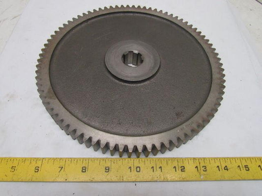C-3149 Spur Gear 80 Teeth 8 DP 14-1/2° 1"Face Spline Hub 25.5mmx30mmx28.6mm wid
