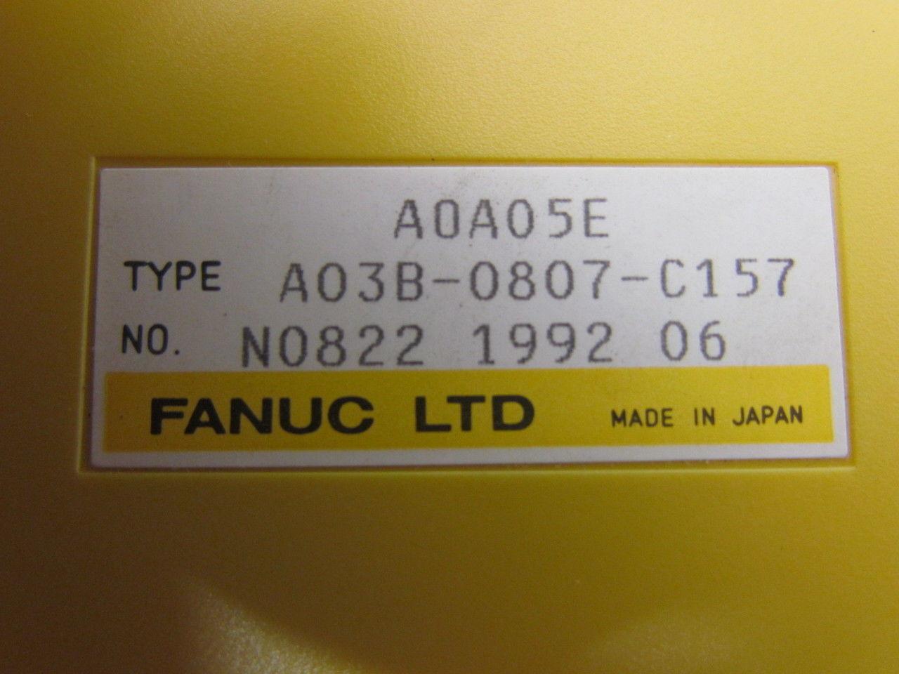 Fanuc A03B-0807-C157 AO3B-0807-C157 Output Module I/O A0A05E