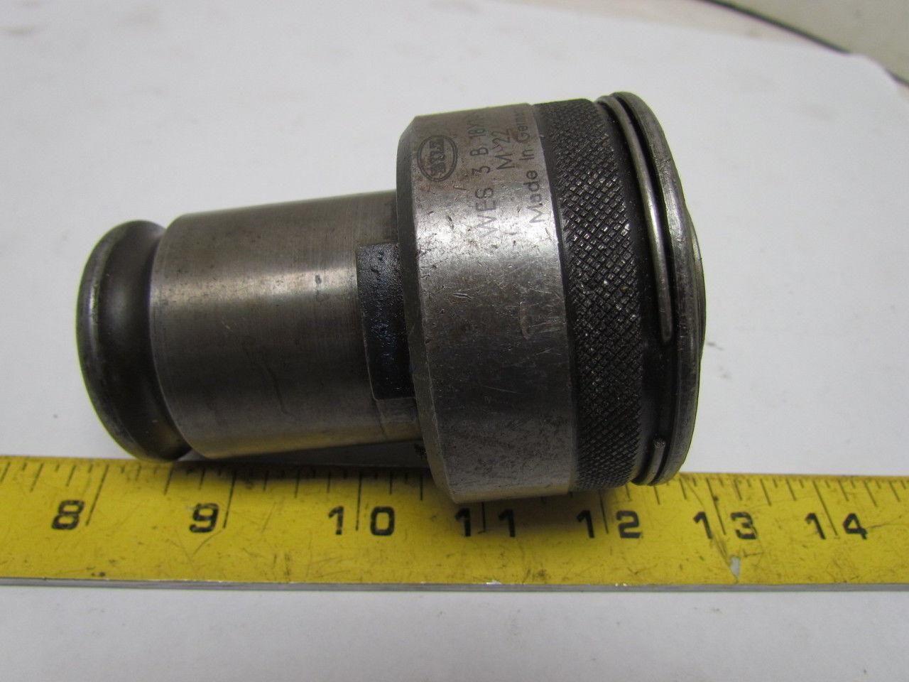 WES 3 B 18x14.5 M22 Quick Change Torque Control Tap Adapter Tap Size M18 11/16"