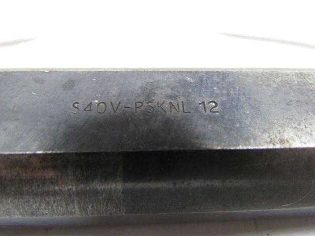 S40V-PSKNL 12 Boring Bar Square Insert Left-Hand 9.62" OAL 1-1/2"Dia