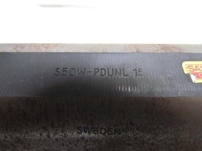 Sandvik Coromant S50W-PDUNL 15 T-Max P Boring Bar Left Hand 50mmx450mm OAL