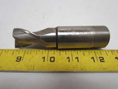 Clarkson 10M44 22mm Slot Drill M25x1.25 Screw Shank HSS 124mm Lead