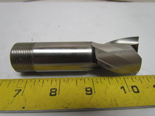 Clarkson 32mm SS Slot Drill 2-Flute M25x1.25 Screw Shank HSS 4" OAL 178mm Lead