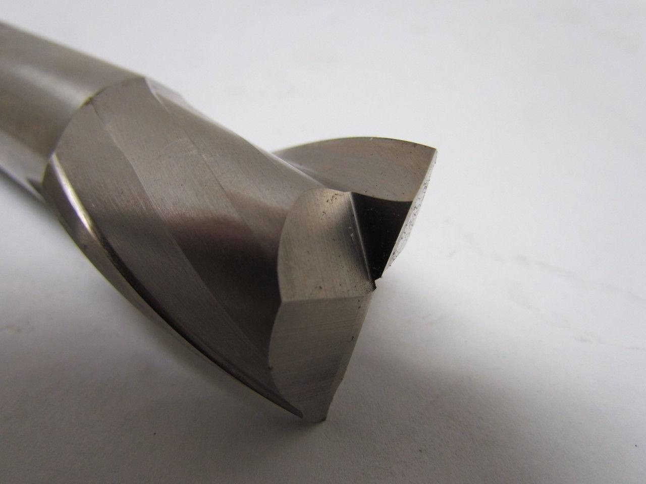 Clarkson 32mm SS Slot Drill 2-Flute M25x1.25 Screw Shank HSS 4" OAL 178mm Lead