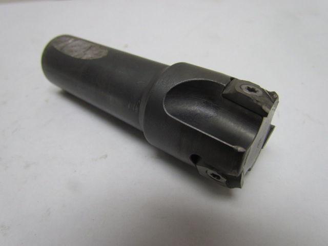 Ingersoll 16J1A1280R02 Indexable End Mill Cutter 3-Insert 1" Shank Dia Max-I-Pex