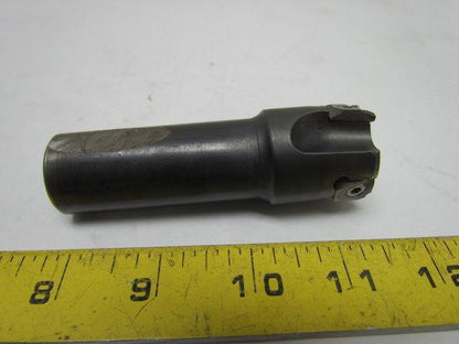 Ingersoll 16J1A1280R02 Indexable End Mill Cutter 3-Insert 1" Shank Dia Max-I-Pex
