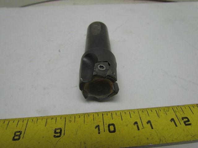 Ingersoll 16J1A1280R02 Indexable End Mill Cutter 3-Insert 1" Shank Dia Max-I-Pex