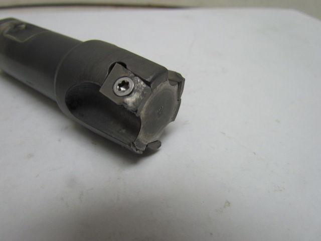 Ingersoll 16J1A1280R02 Indexable End Mill Cutter 3-Insert 1" Shank Dia Max-I-Pex