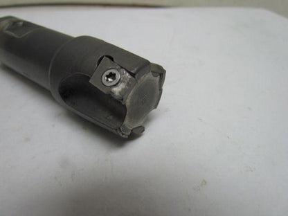 Ingersoll 16J1A1280R02 Indexable End Mill Cutter 3-Insert 1" Shank Dia Max-I-Pex