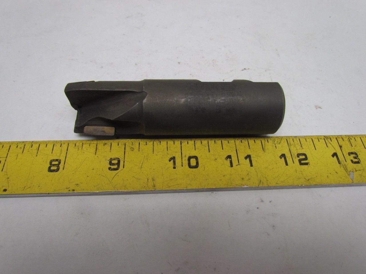 Ingersoll 16S1A1080R01 Indexable End Mill Cutter 1" RH 3-Insert 1" Shank Dia