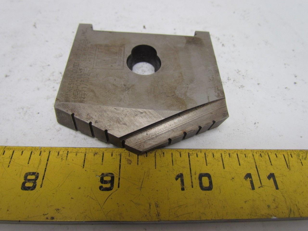 Waukesha 1006-0244-F Spade Drill Insert Blade 2-11/16"x7/16" Ser E Lot of 2pcs