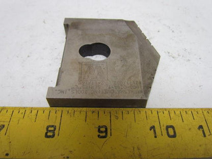 Waukesha 1006-0244-F Spade Drill Insert Blade 2-11/16"x7/16" Ser E Lot of 2pcs