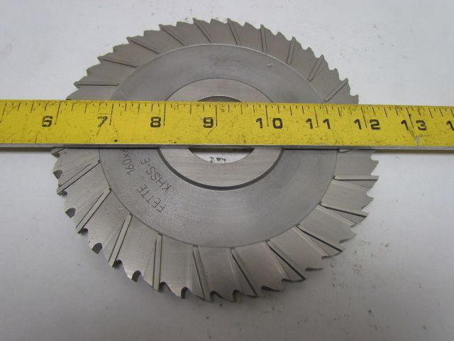 Fette 1082107 Staggered Tooth Side Milling Cutter 160x6x40mm KHSS-E Z=48 Teeth