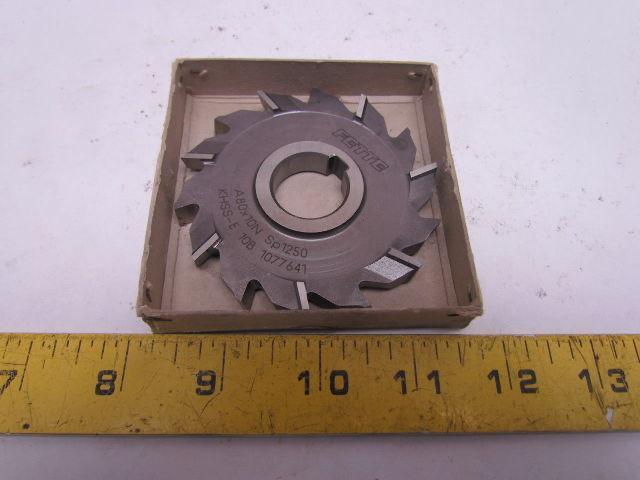 Fette 80x10x22mm Staggered Tooth Side Milling Cutter A80x10N Sp1250 KHSS-E 10B