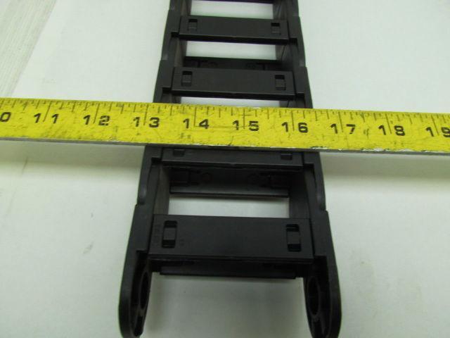 Cable/Hose Carrier 200mm Bending Radius 70mmW x 28mmH Window 46mm Pitch 41.5" L