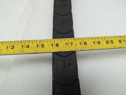 Cable/Hose Carrier 200mm Bending Radius 70mmW x 28mmH Window 46mm Pitch 41.5" L