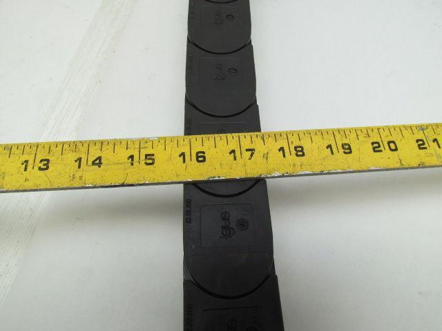 Cable/Hose Carrier 200mm Bending Radius 70mmW x 28mmH Window 46mm Pitch 41.5" L