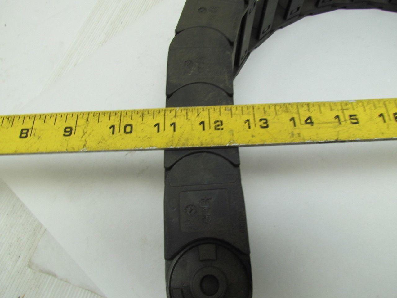 Cable/Hose Carrier 175mm Bending Radius 70mmW x 28mmH Window 46mm Pitch 41.5" L