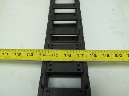 Cable/Hose Carrier 175mm Bending Radius 70mmW x 28mmH Window 46mm Pitch 41.5" L