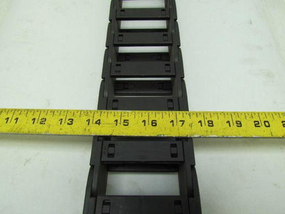 Cable/Hose Carrier 175mm Bending Radius 70mmW x 28mmH Window 46mm Pitch 41.5" L
