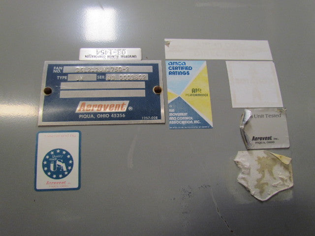 Direct Drive Utility Mancooler 2 HP 230/460V 3Ph Pedistal Mount 17932 CFM