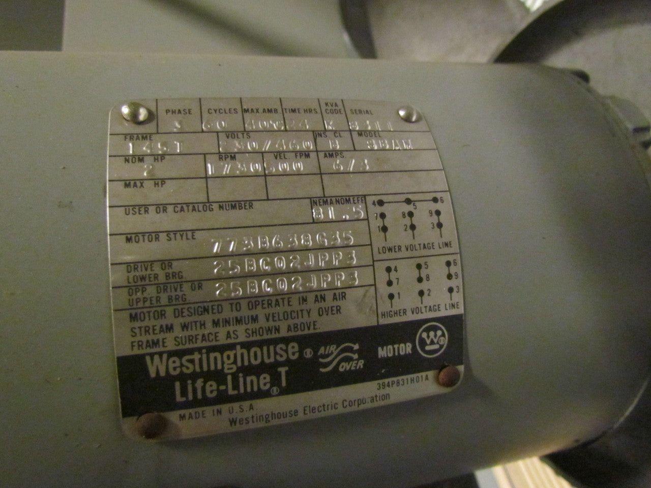 Direct Drive Utility Mancooler 2 HP 230/460V 3Ph Pedistal Mount 17932 CFM