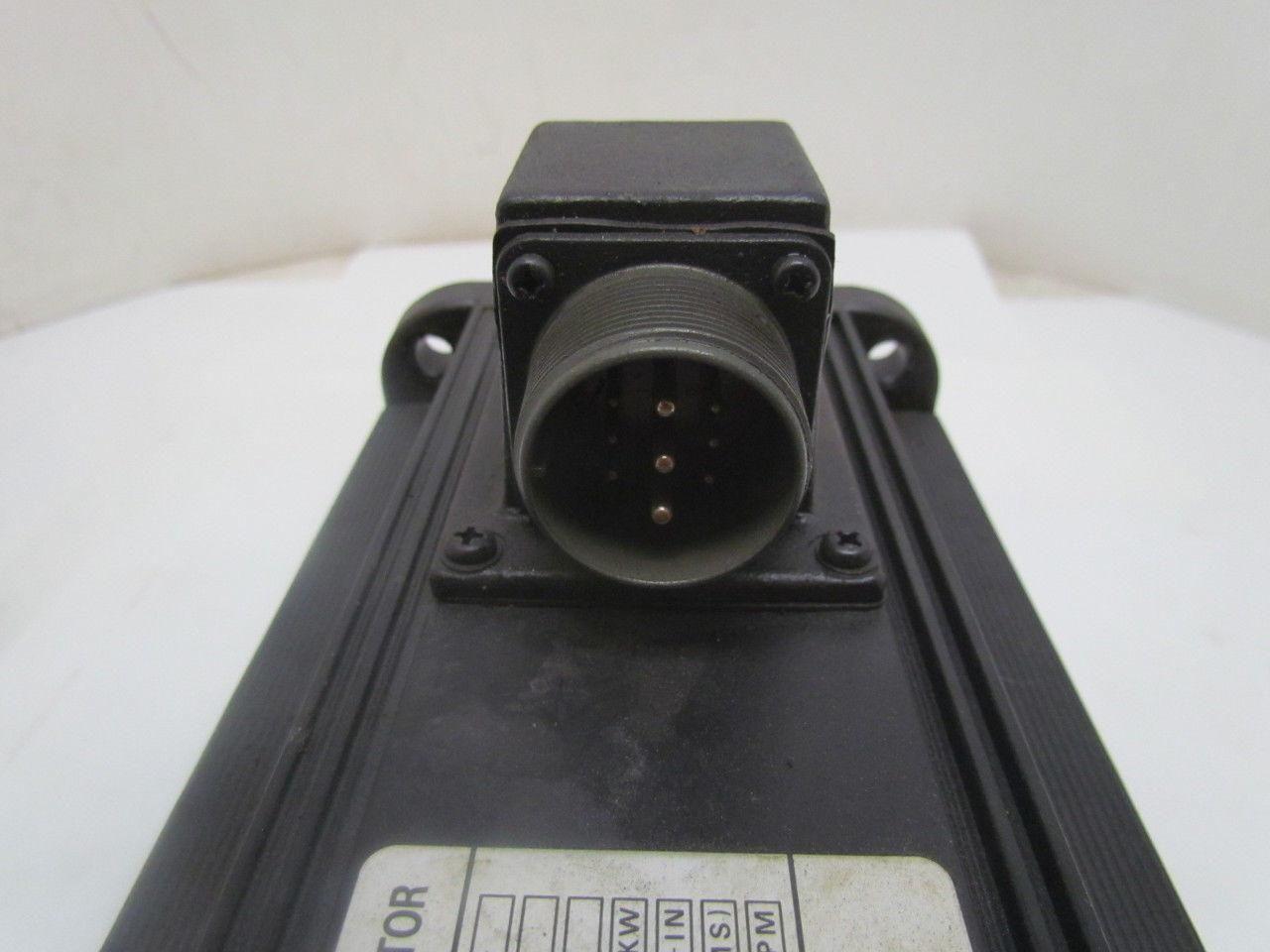 A-B 8500-A2D-L1AN AC Servo Motor Rated Output 0.85KW Torque 47.9 Lb-In 1500 RPM